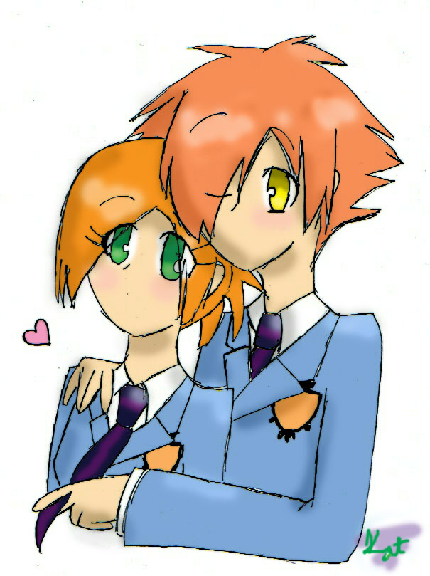 Katnekochan And Kaoru Hitachiin