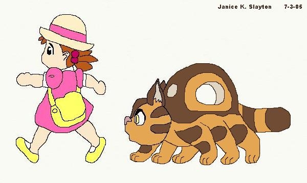 Mei Marches-kitty Follows