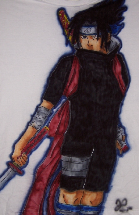 Airbrushed Sasuke