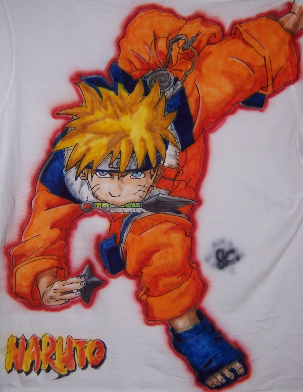 Airbrushed Naruto