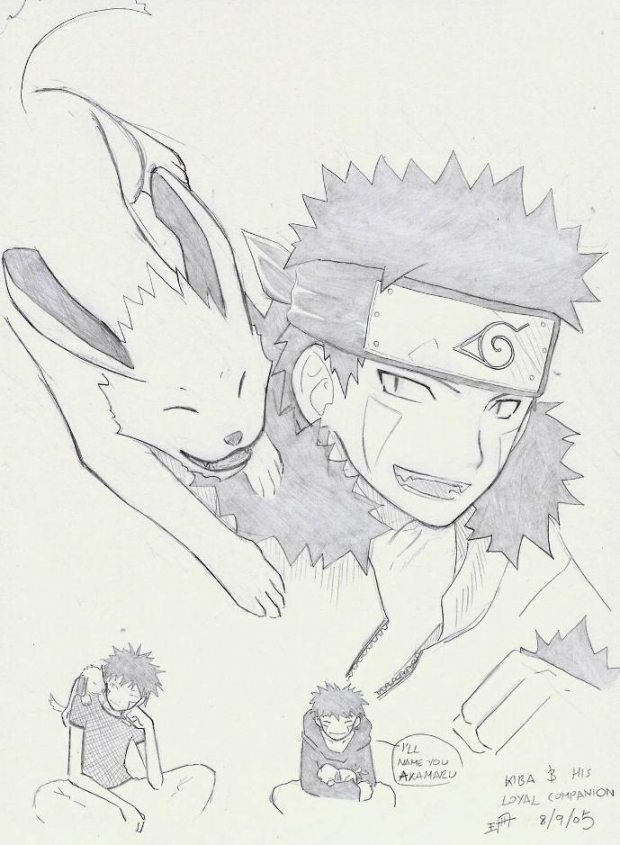 Kiba & Akamaru