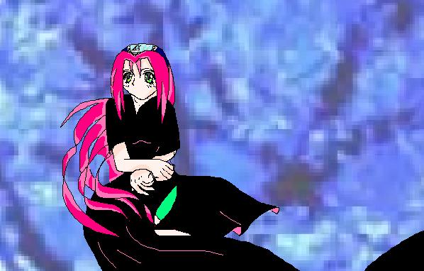 Sakura Paint(blue Blossoms)