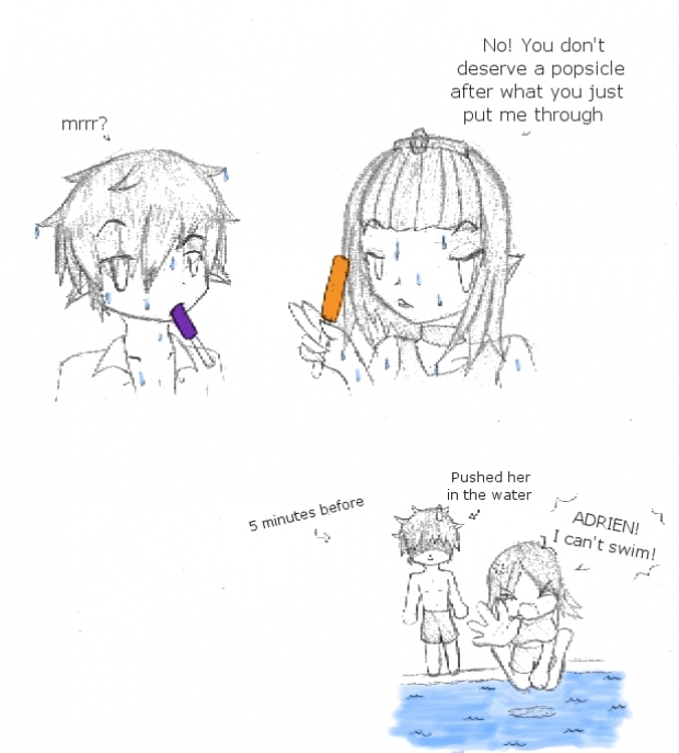 You dont deserve a popsicle!