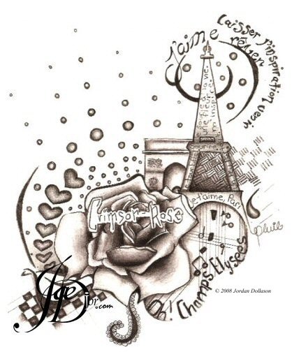 Le Tour Eiffel Pour Mon Ami