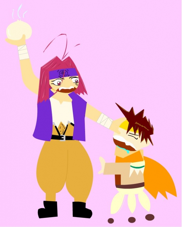 Chibi Goku And Gojyo