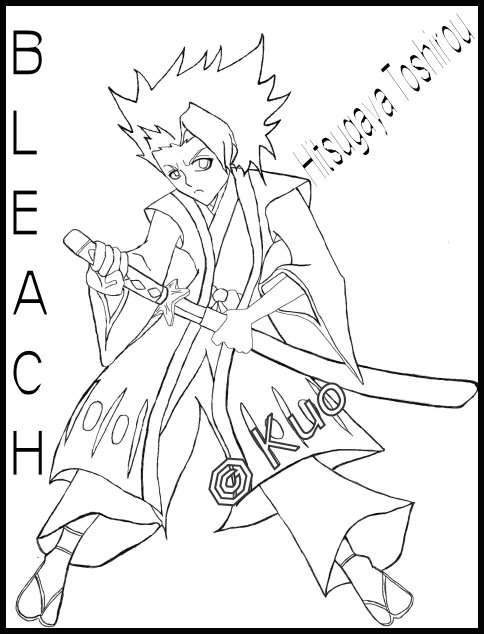 Hitsugaya Toshirou B&w