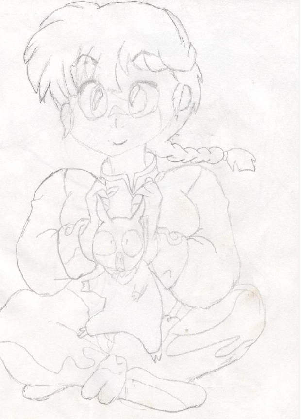 Female Ranma & Pig Ryoga