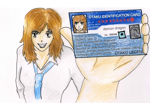 My Anime ID card  (contest entry)