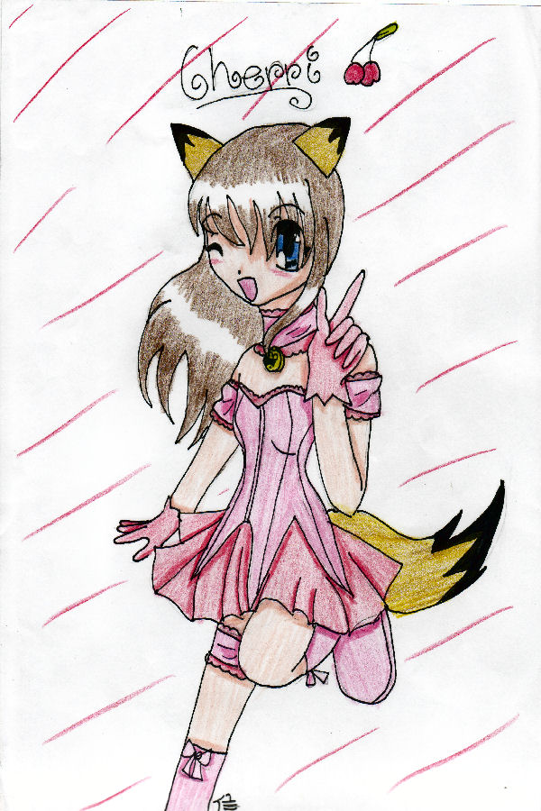 Request- Cherri In A Cute Pose ^__^