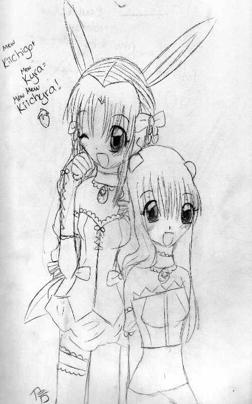 Random Kiichi/kyra Sketch ^__^