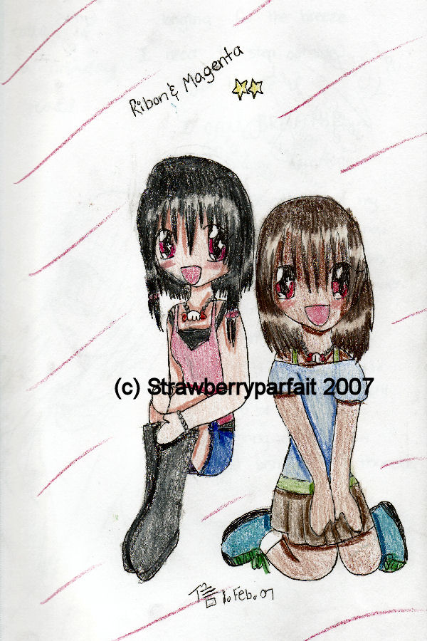 Chibi Ribon And Magenta