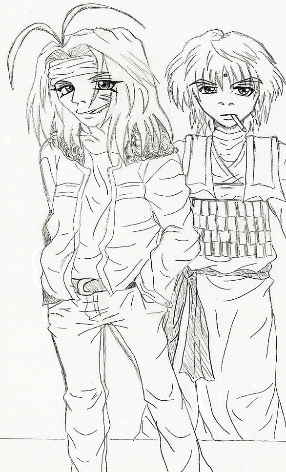 Gojyo X Sanzo Part 1