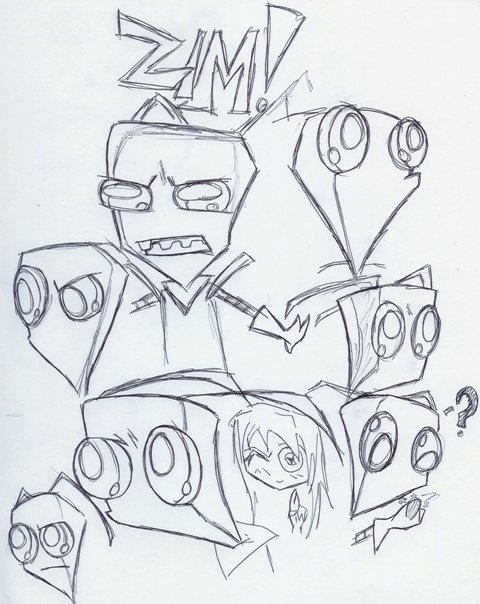 Zim Doodles