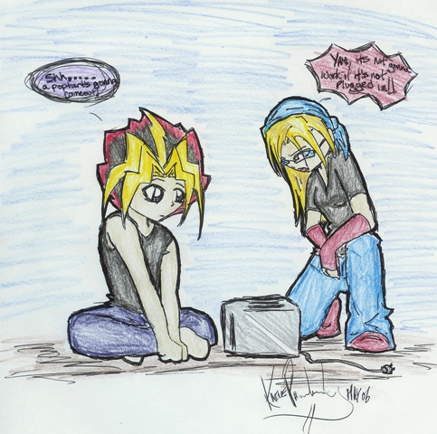 Yami And Teh Heart Of The Toaster!