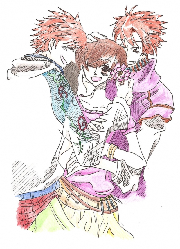 Hitachiins with Haruhi