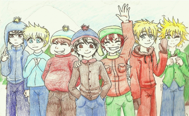 If South Park was an Anime