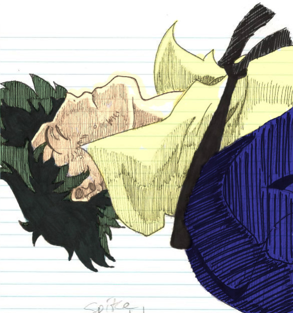 spike unconcious in color!!!