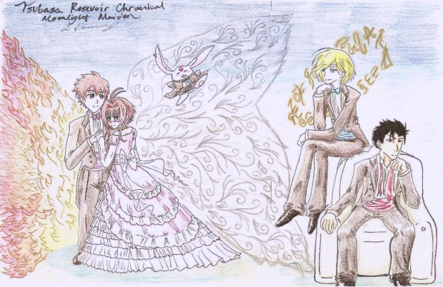 Tsubasa: the group in formal attire