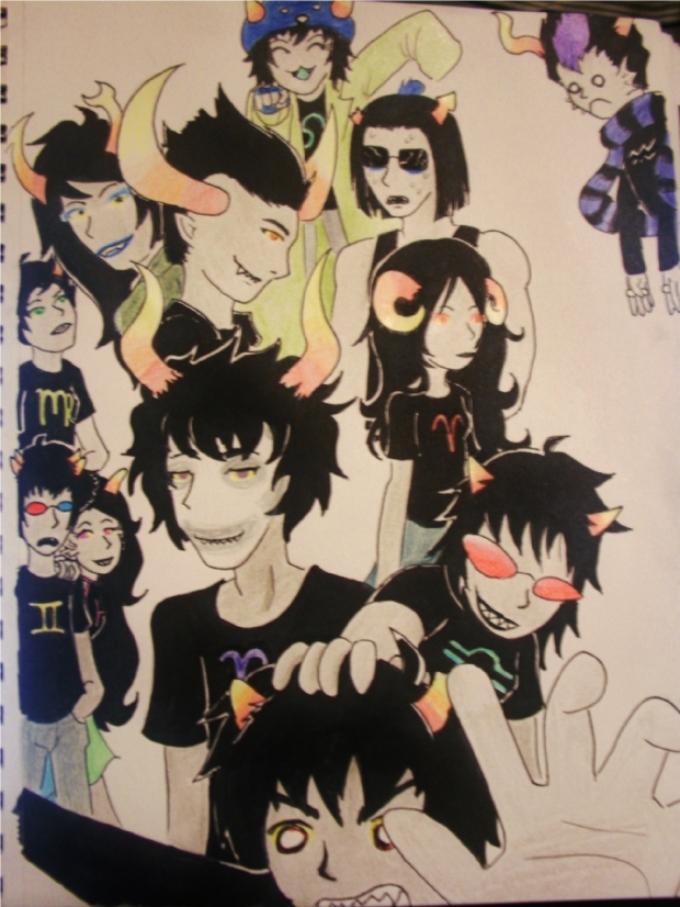 Homestuck, That's really all there is to say on the matter.