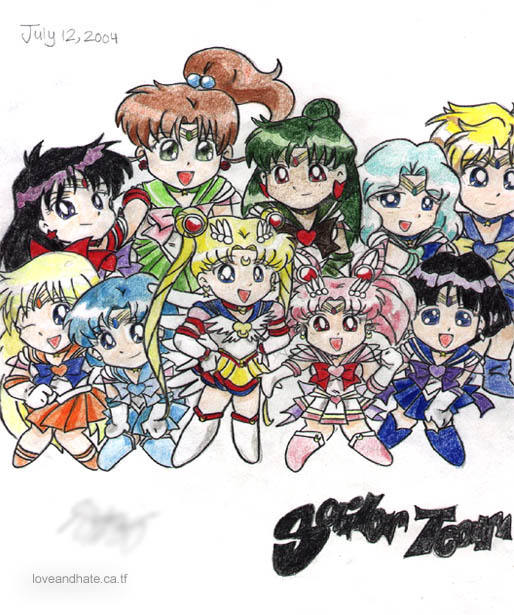 Chibi Sailor Team