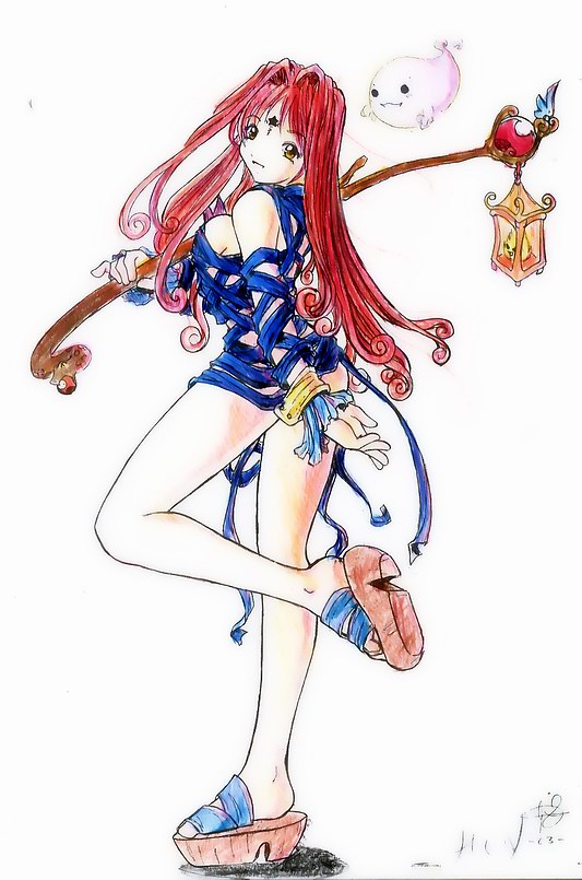 A Girl And A Damashi