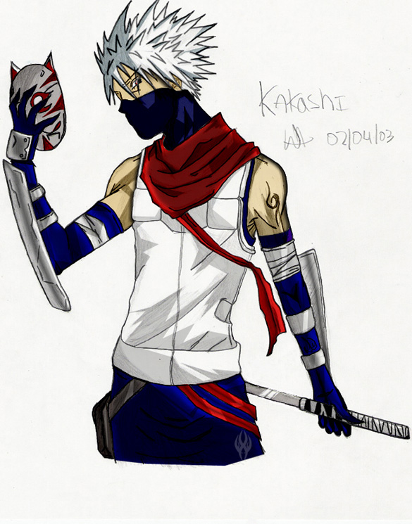 Anbu Kakashi - Color