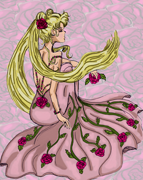 Rose Princess Painted
