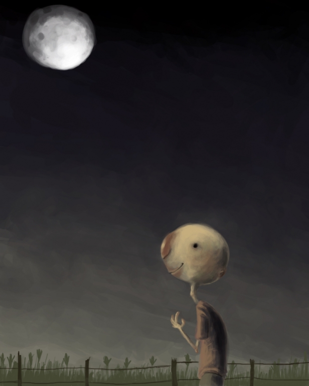 He Lives in a Vegetable Patch