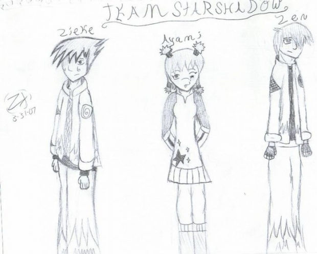 My Oc Team: Team Starshadow