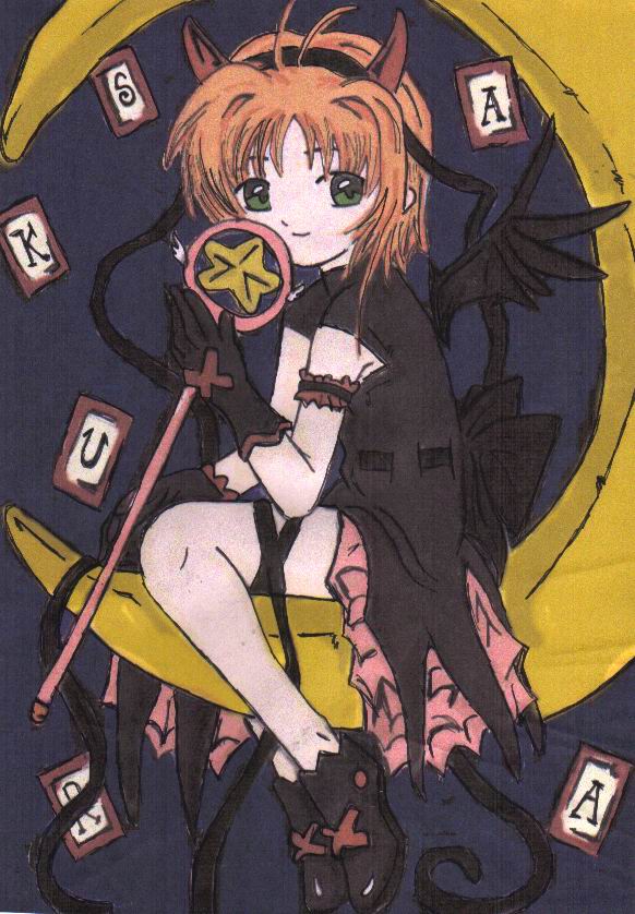 Cresent Sakura (coloured)