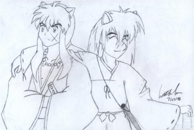 Inu-keshin Cosplay Sketch