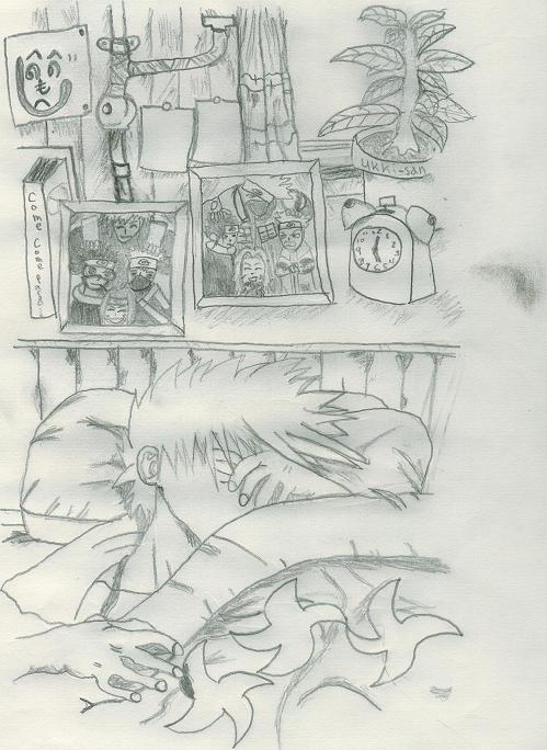 Kakashi Sleeping