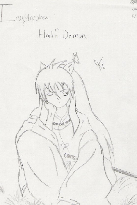 Inuyasha Half Demon