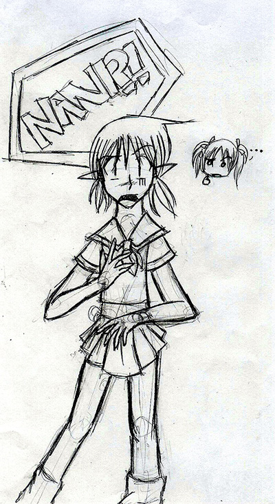 Kish In A Skirt. . . O.o