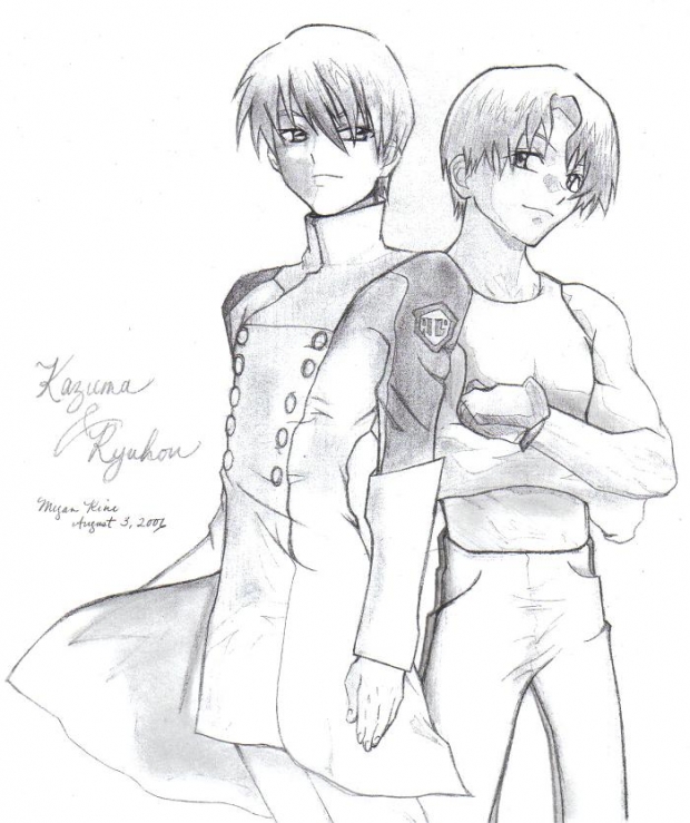Kazuma And Ryuhou