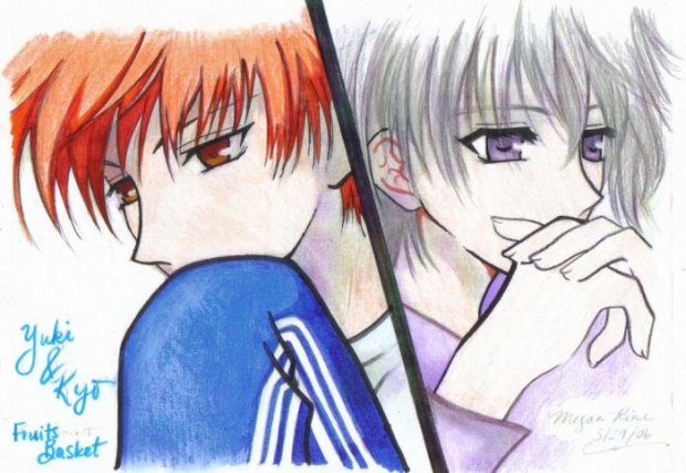 Yuki And Kyo (colored)
