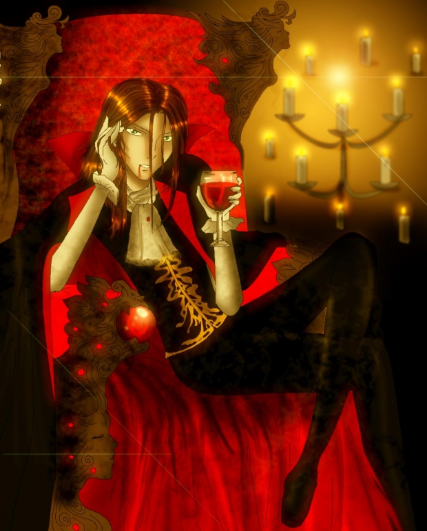 Dracula Morgan Cosplay