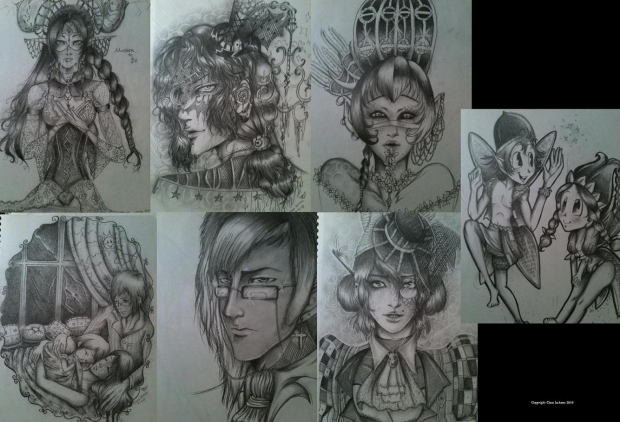 Random Pencil Drawings