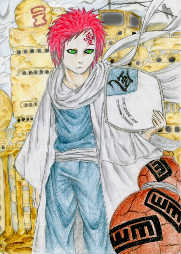 Godaime Kazekage (coloured)