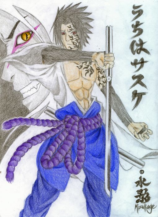 Sasuke (coloured)