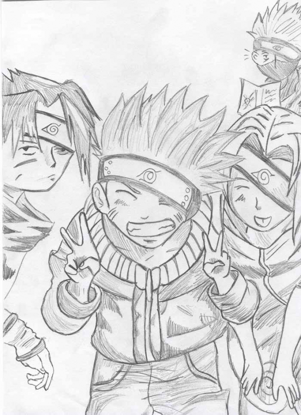 Naruto With Sakura Sasuke