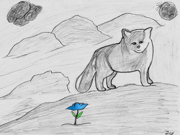 The Wolf And The Lunar Flower.