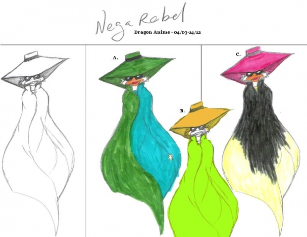 NegaRebel Color Chart