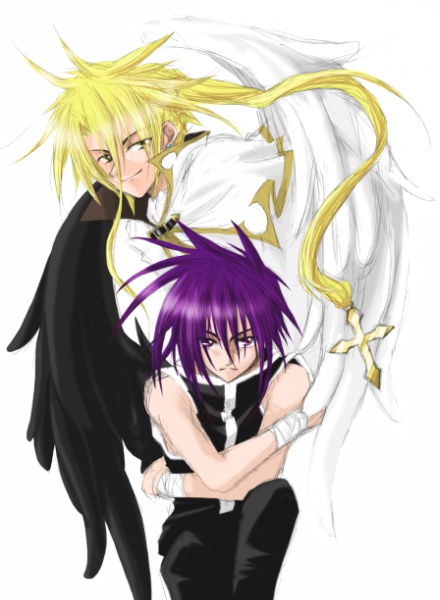 Eis Damon Feuer Engel