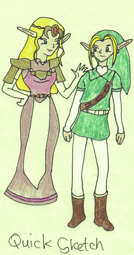 Zelda And Link
