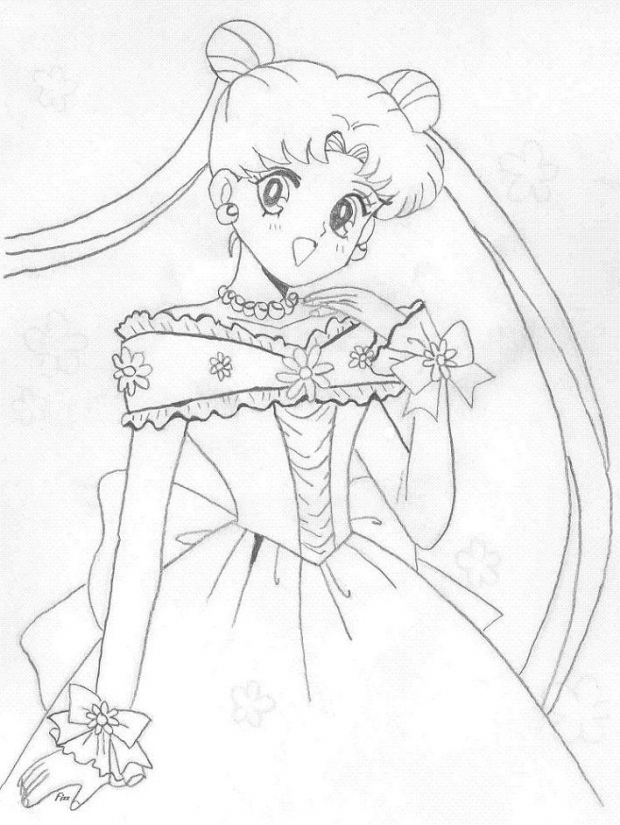 Salior Moon As A Bride