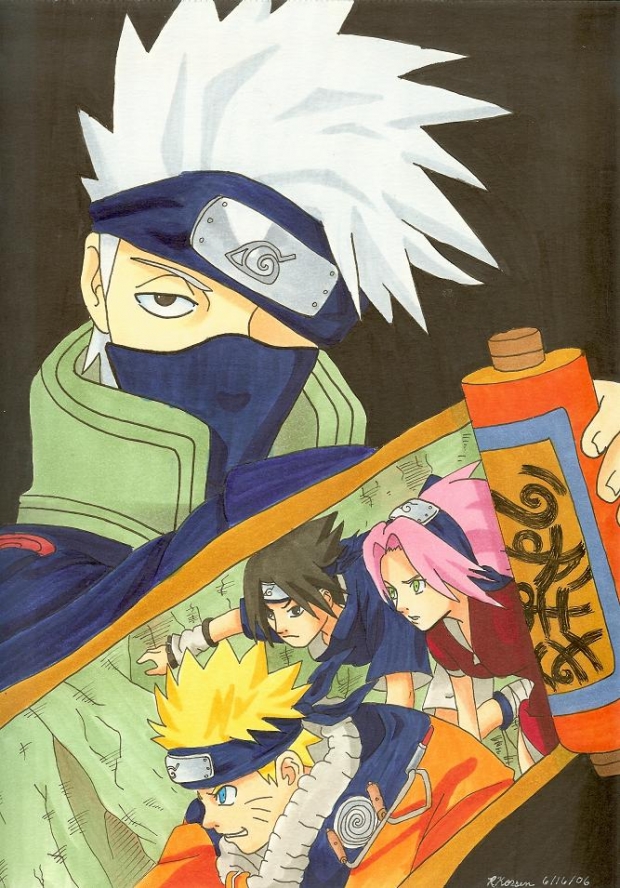 Kakashi- Team 7-vote