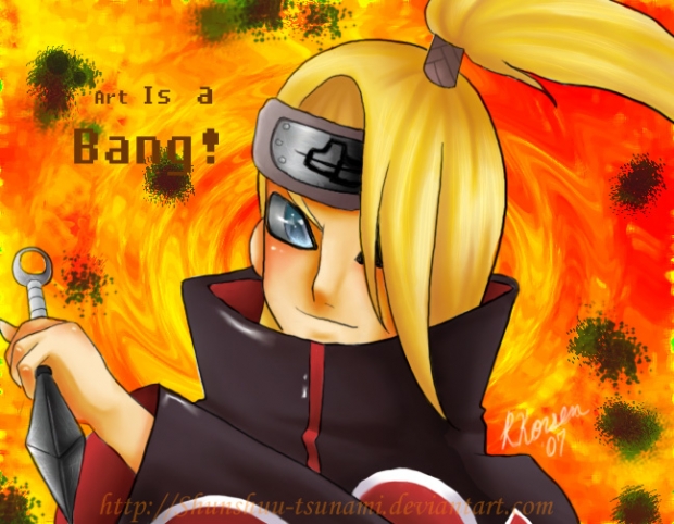 Deidara: Art is a Bang