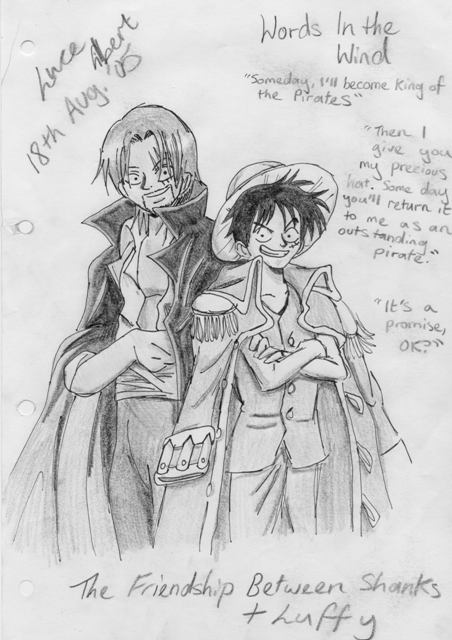 Shanks And Luffy