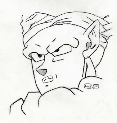 Piccolo Isnt Happy Is He
